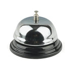 60mm Steel Desk Call Bell – Hotel, Restaurant & Reception Service Call Bell Richie's silver