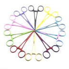 Stainless Steel Straight Hemostat Clamp for Pet Grooming Pet Grooming Clamp Richie's