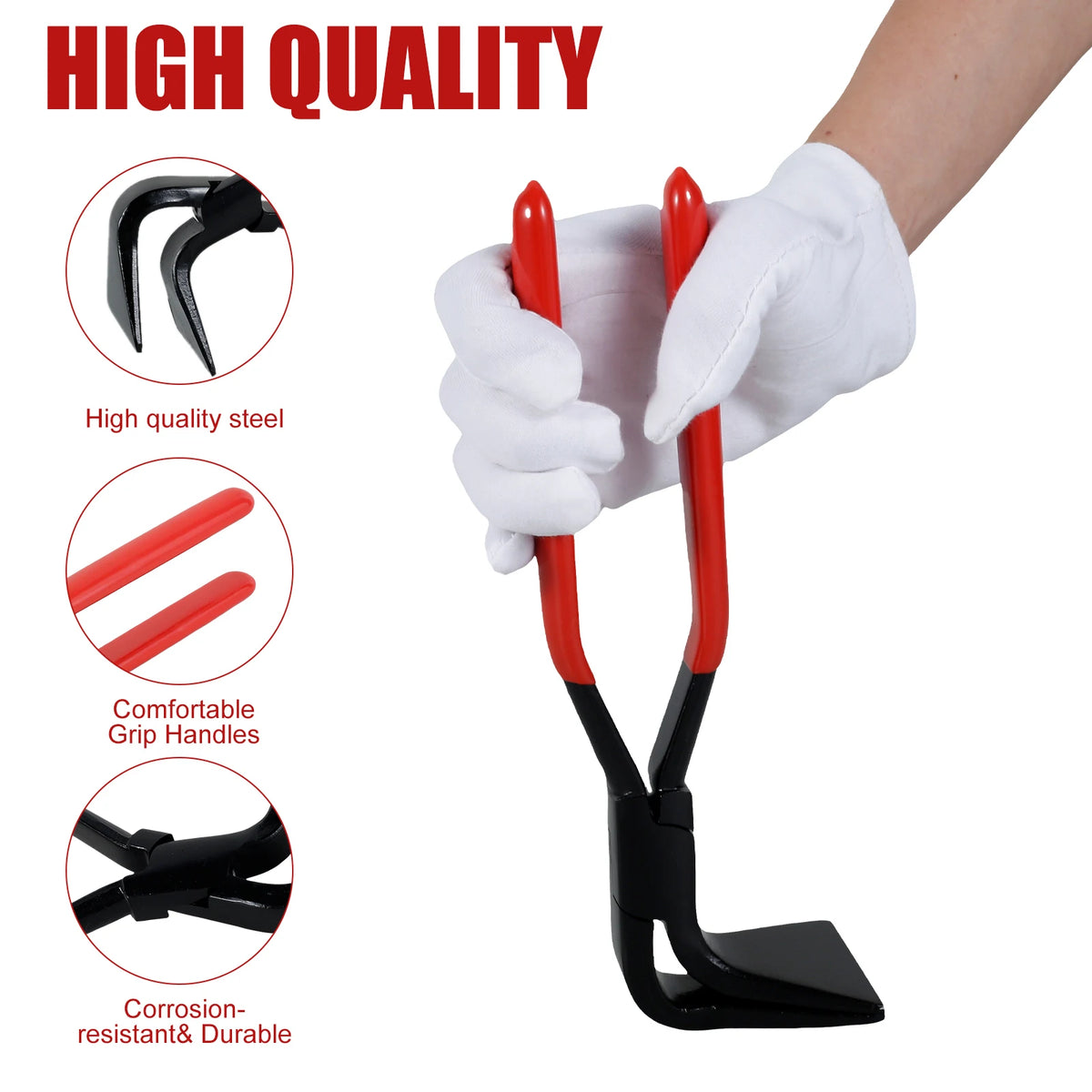 Sheet Metal Hand Seamer Set – 45°, 90° & Straight Bending Pliers Sheet Metal Seamer Richie's