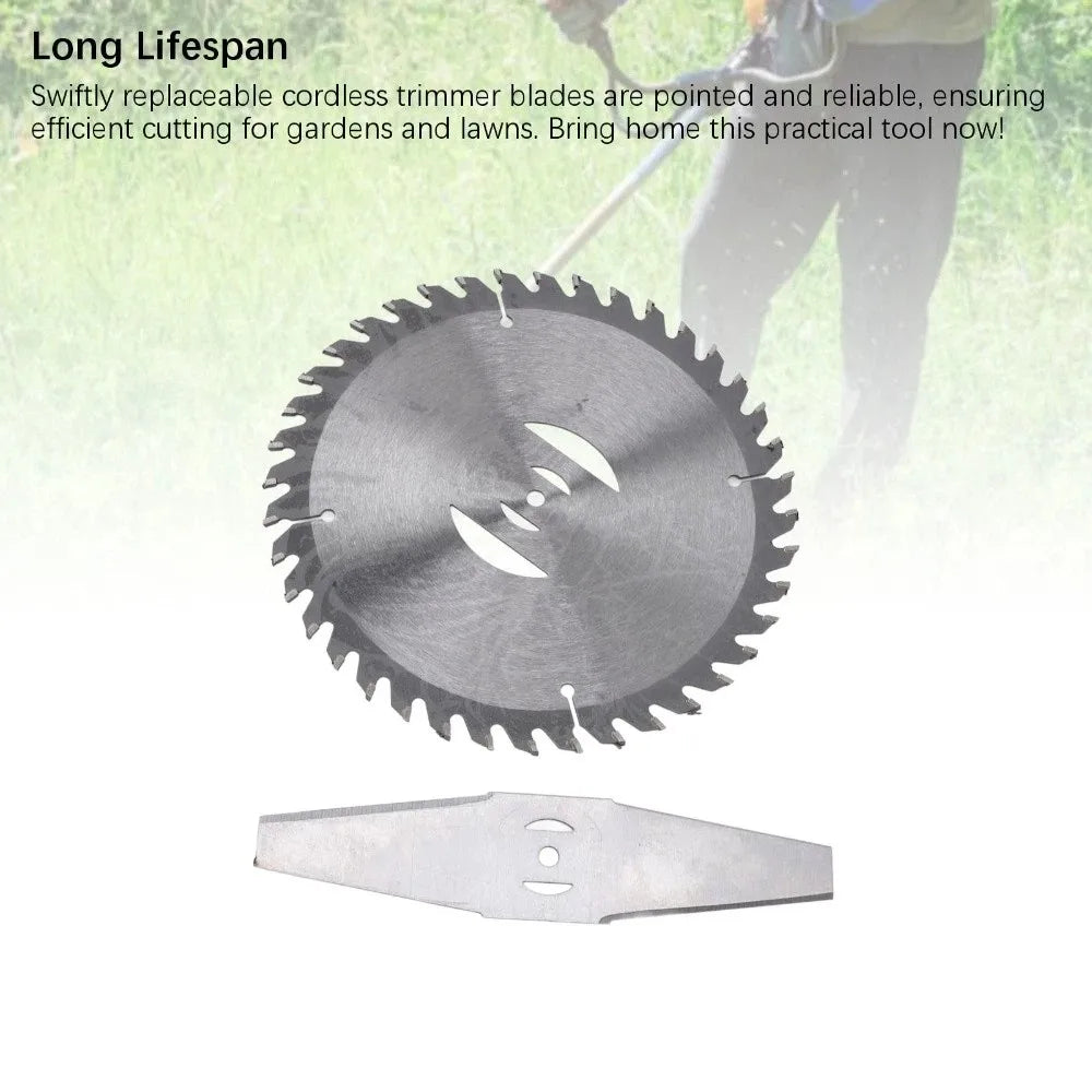 Weed Trimmer Replacement Blades 8-Pack | 60-Tooth Alloy Steel Trimmer Replacement Blades Richie's