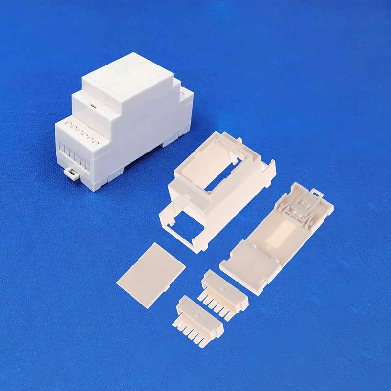 DIN Rail Plastic Enclosure – Electronics Distribution Box DIN Rail Enclosure Richie's 0-02