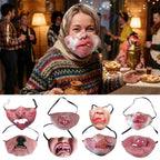 Halloween Latex Half Face Scary Mask – Cosplay Party Prop Halloween Costume Mask Richie's