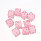 10Pcs Transparent Acrylic Dice 16mm Square Edge – Board Games Board Game Dice Richie's A9
