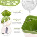 Modern Self-Watering Planter Pot with Water Level Window Self-Watering Planter Richie's