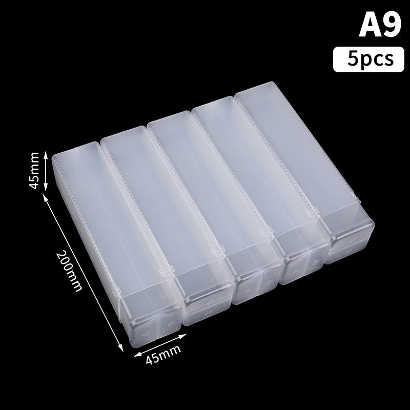 5-Pack Telescopic Drill Bit & Milling Cutter Storage Boxes Tool Storage Box Richie's 45x45x200mm