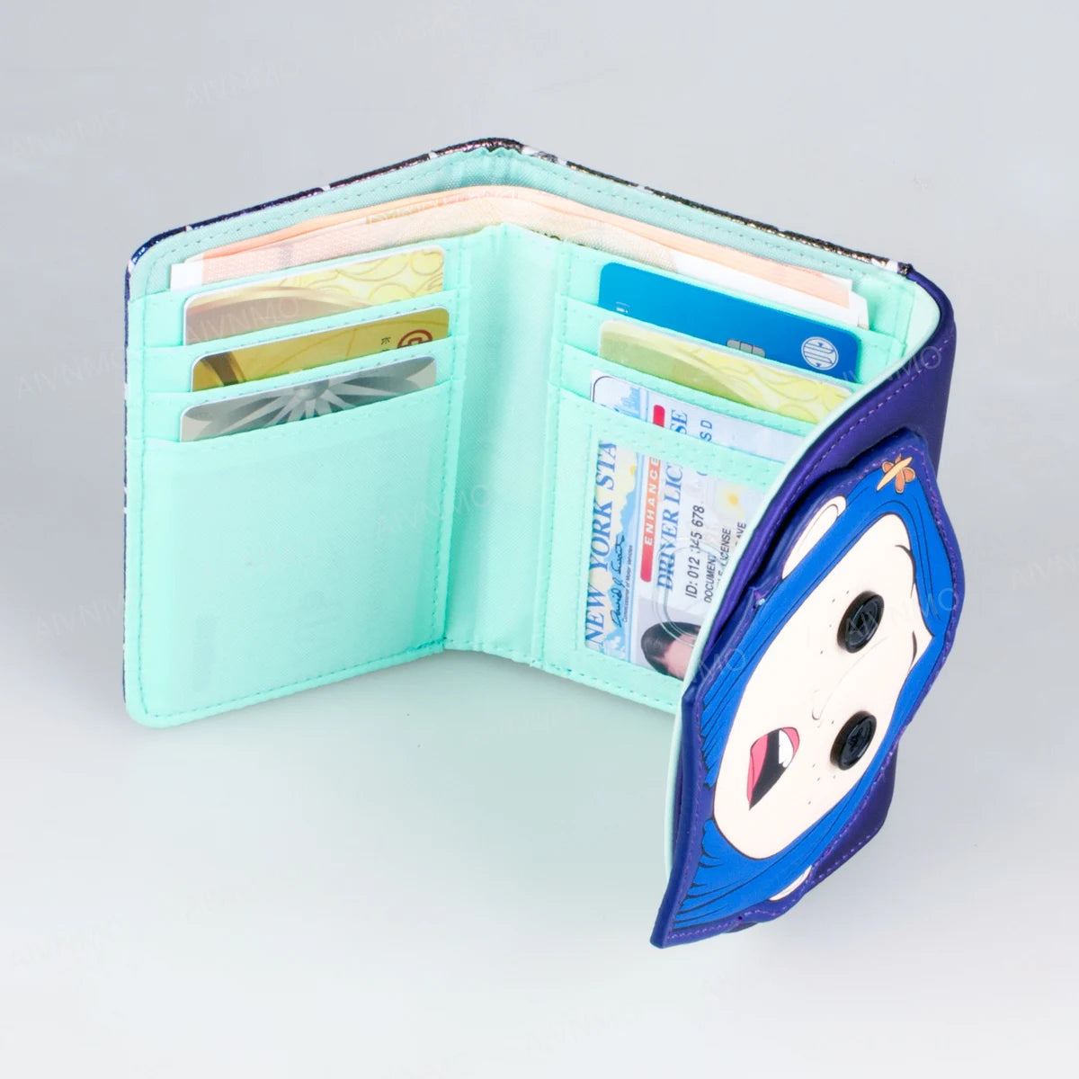 Women's 3D Relief PU Wallet | Card Holder & Coin Pocket Women's Wallet Richie's