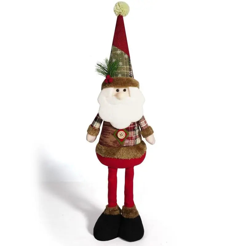Retractable Christmas Figurines – Santa, Snowman & Reindeer Christmas Figurine Ornament Richie's A3