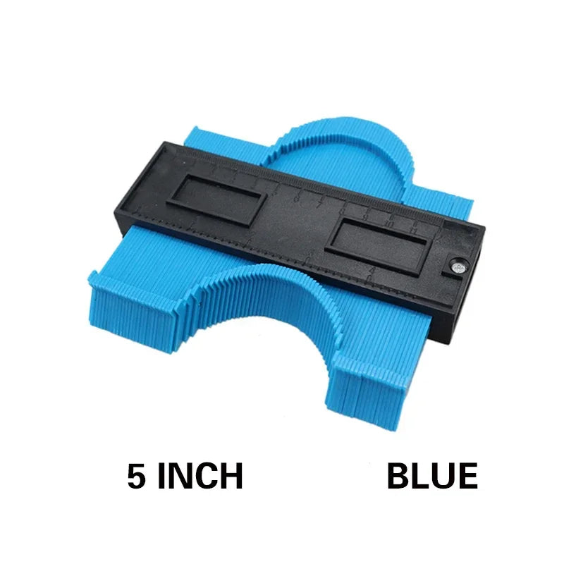 Contour Profile Gauge Duplicator – 5" & 10" Woodworking Tool Contour Profile Gauge Richie's 5 Inch Blue