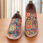 Women's Canvas Slip-On Loafers – Ethnic Anti-Slip Flat Shoes Canvas Slip-On Loafers Richie's
