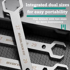 Double-Ended Manifold Valve Wrench 27/29mm 28/30mm Steel Double-Ended Wrench Richie's