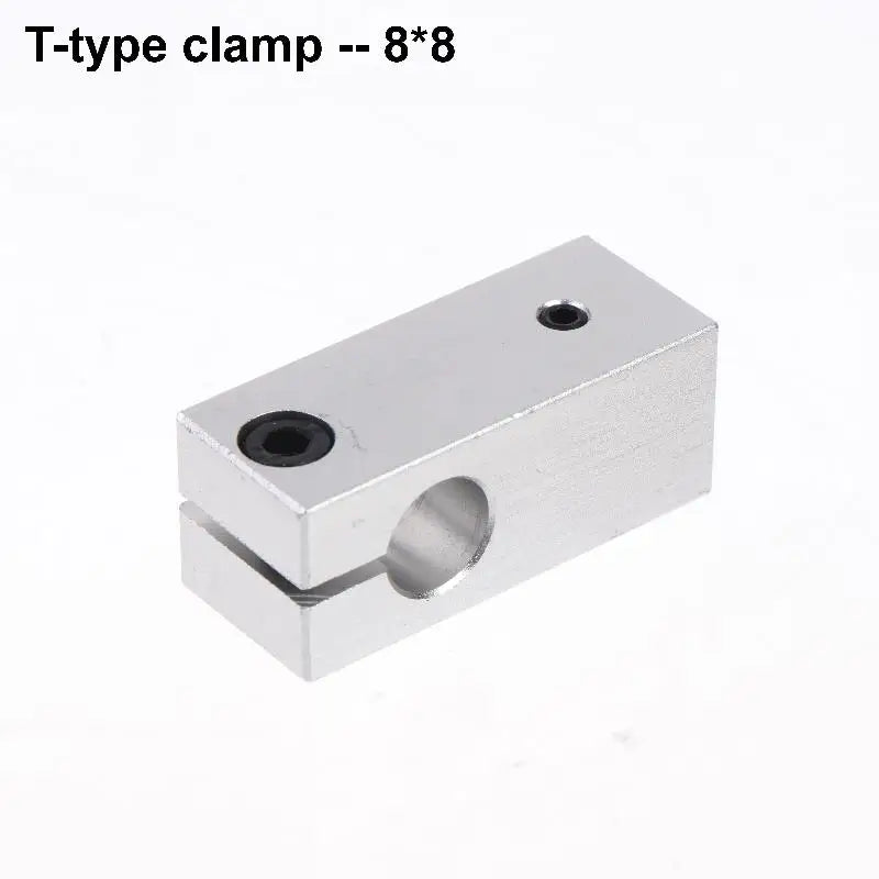 T-Type Optical Axis Cross Connector Block for 3D Printer Linear Guide Linear Guide Connector Richie's A2