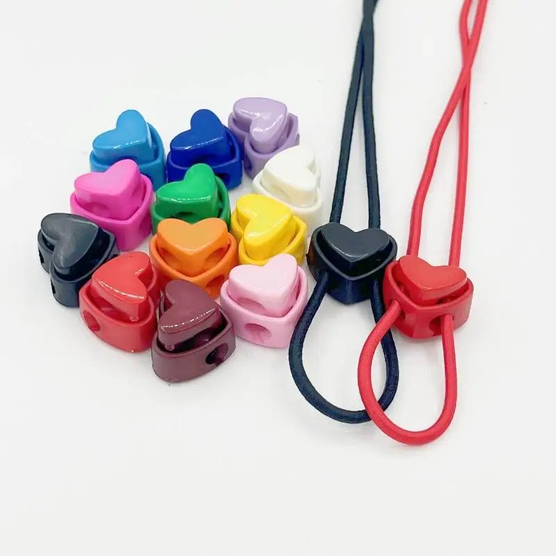 Heart-Shaped Knitting Needle Stoppers 5 Pcs – Colorful Tip Caps Knitting Accessories Richie's