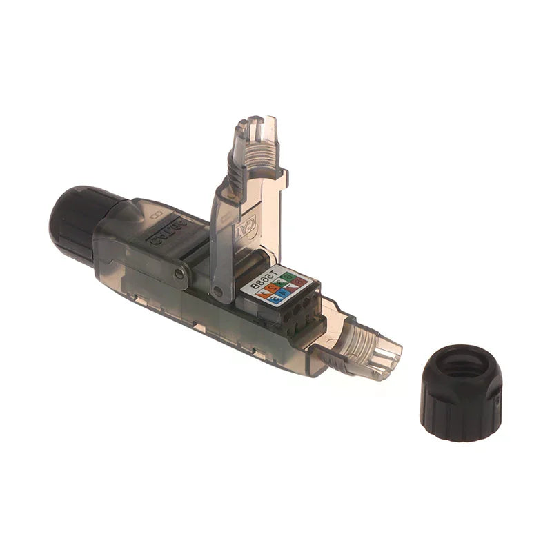 RJ45 Tool-less Network Extension Connector Junction Box Network Connector Richie's