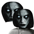 Halloween Ghost Car Headrest Covers – 2-Piece Spooky Set Car Headrest Cover Richie's Default Title
