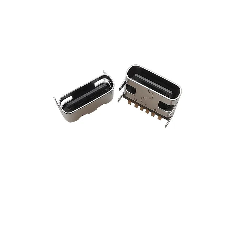 USB Type-C Female 6-Pin SMT Connector – PCB Soldering Jack USB-C PCB Connector Richie's