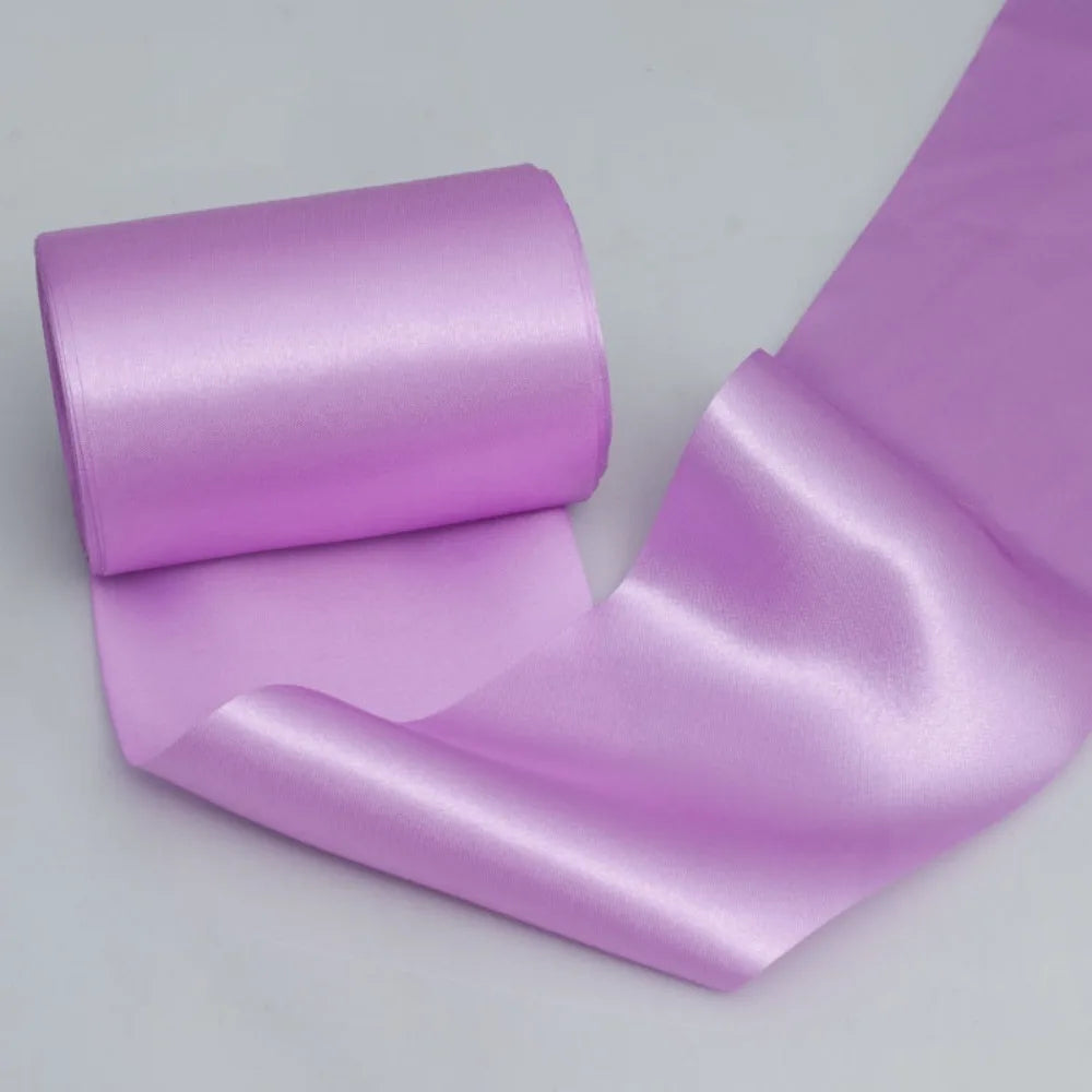 15cm Wide Satin Ribbon 20m Roll – Multicolor DIY Crafts Satin Craft Ribbon Richie's Purple L