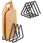 Heavy-Duty Metal Cutting Board Organizer & Kitchen Rack Kitchen Storage Rack Richie's 2pcs