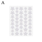 40pcs Star-Shaped Hydrocolloid Pimple Patches – Colorful Cover Pimple Patches Richie's white 40pcs