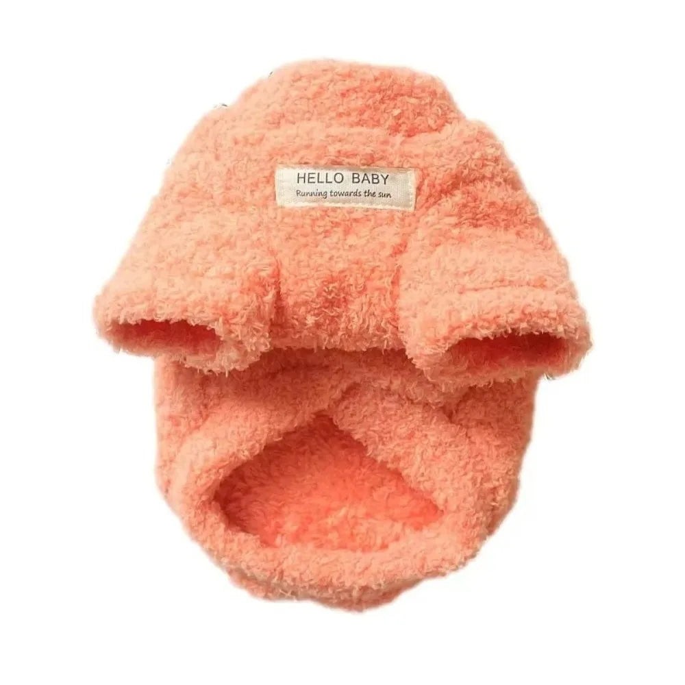Winter Fleece Dog Sweater Coat for Small Dogs & Puppies Dog Sweater Coat Richie's Orange XXL