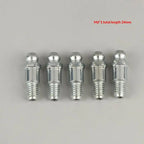 5Pcs Metric Zerk Grease Nipple Fittings M6 M8 M10 Lengthened Head Grease Zerk Fittings Richie's M6 24mm