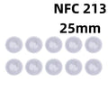 10Pcs Ntag215 NFC RFID Tag Stickers 13.56MHz ISO14443A Labels NFC RFID Tag Stickers Richie's NFC 213 25mm 10pcs