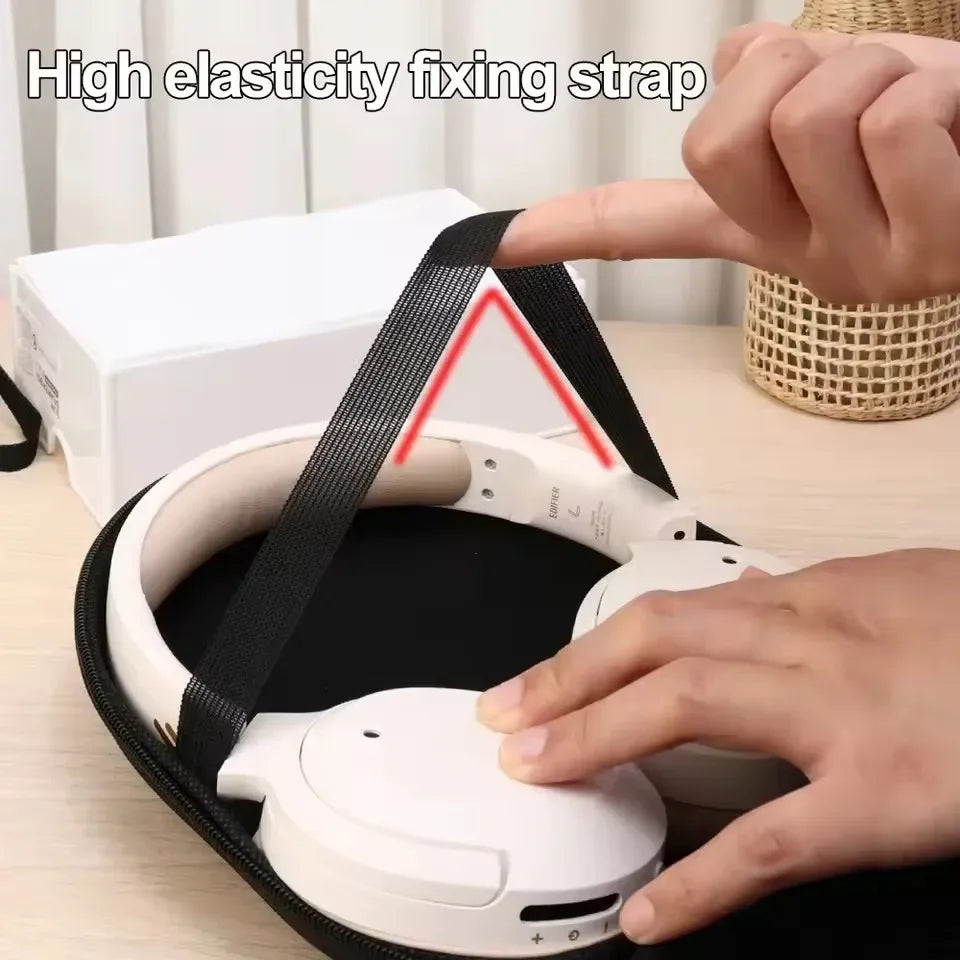 Hard EVA Headphone Case Universal Headset Travel Bag Headphone Case Richie's