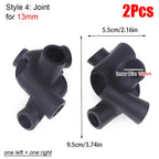 Moon Chair Leg Covers – Anti-Slip Foot Protectors & Plugs Chair Leg Accessories Richie's 2Pcs Joint for 13mm