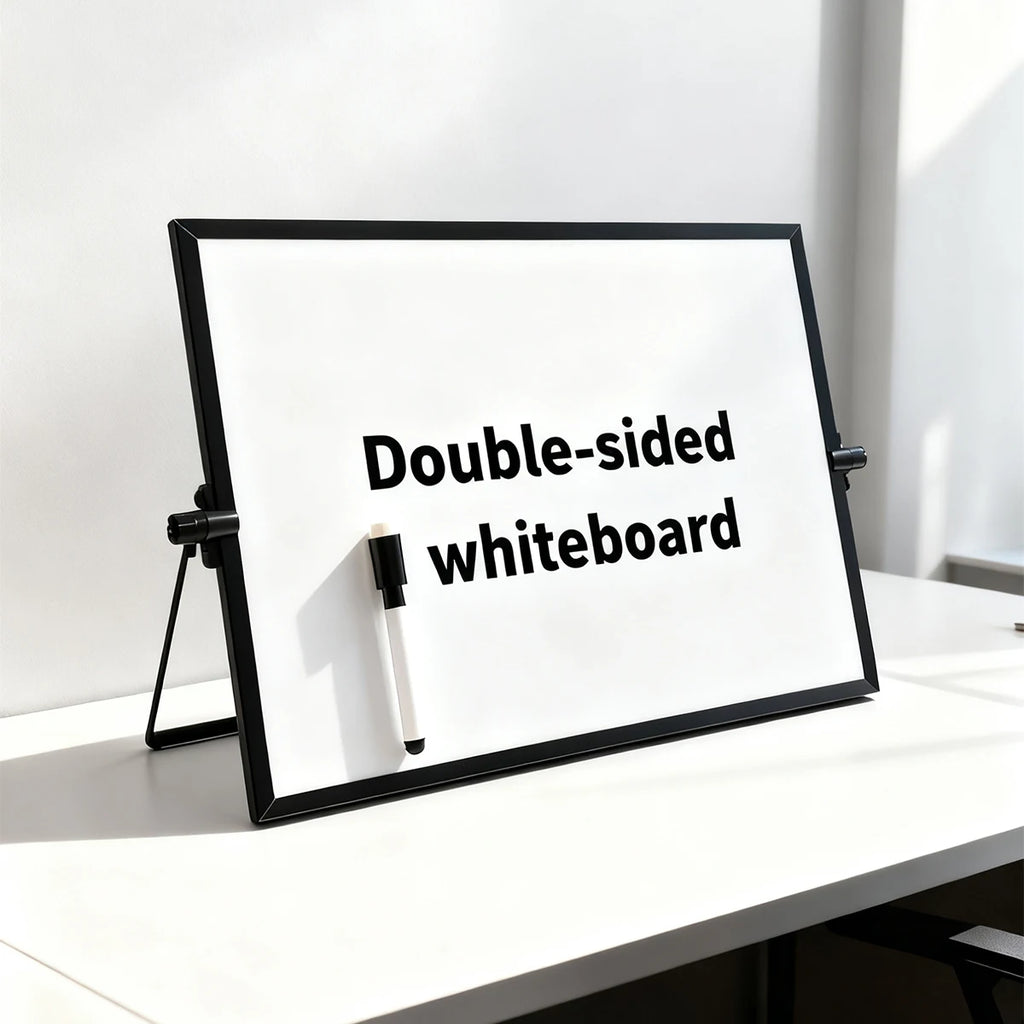 Foldable Desktop Dry Erase Whiteboard with Stand | Home Office Desktop Whiteboard Richie's