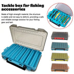 Double Sided Fishing Tackle Box – Lure & Bait Organizer Case Fishing Tackle Box Richie's