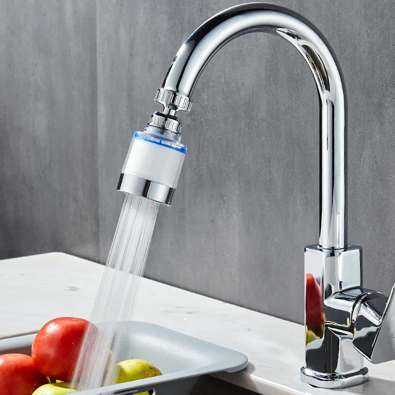 Splash-Proof Faucet Filter Aerator & Water Booster Extender Faucet Aerator Extender Richie's