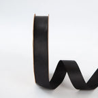 2.5cm Double-Sided Satin Ribbon – DIY Bows & Gift Wrapping Satin Craft Ribbon Richie's Black L