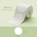 Niimbot B1/B21 Thermal Label Maker – Waterproof Sticker Printer Thermal Label Printer Richie's 5050-Round-White