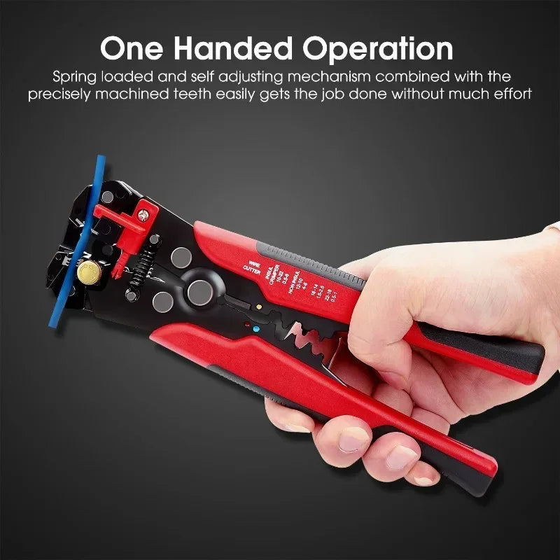 TOTNEND Wire Stripper Crimper & Cable Cutter Pliers 10-24 AWG Wire Stripper Pliers Richie's