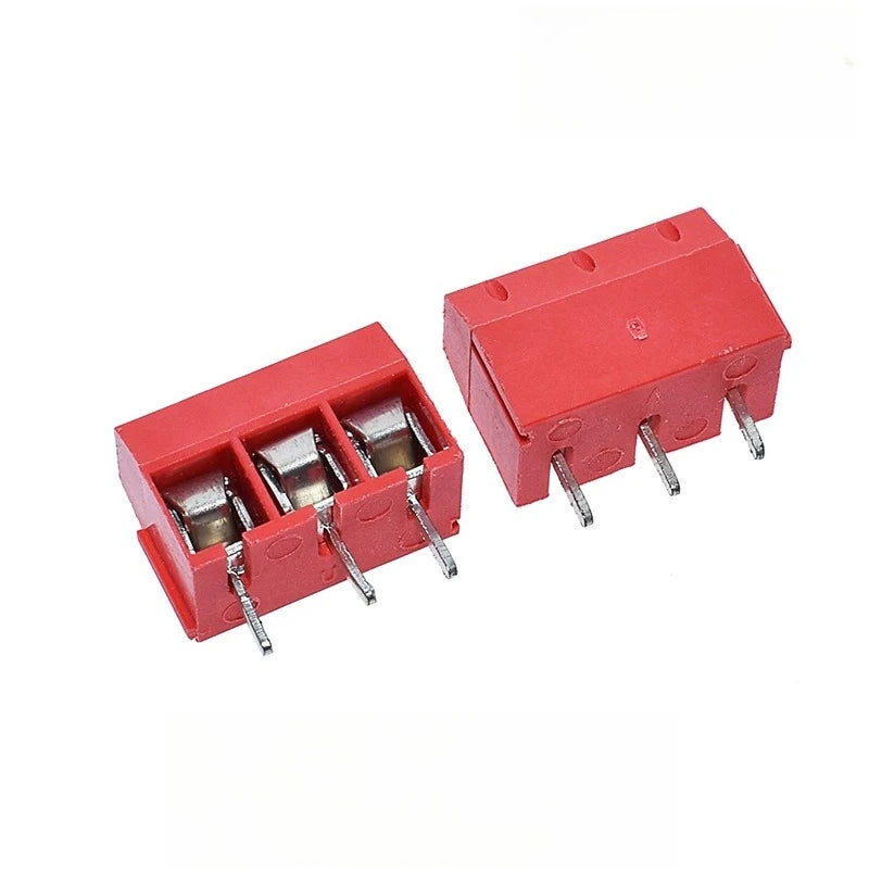 KF301 PCB Screw Terminal Block 5.0mm 2-Pin Connector Kit PCB Terminal Connector Richie's 3P 3 10PCS 5.0mm Pitch