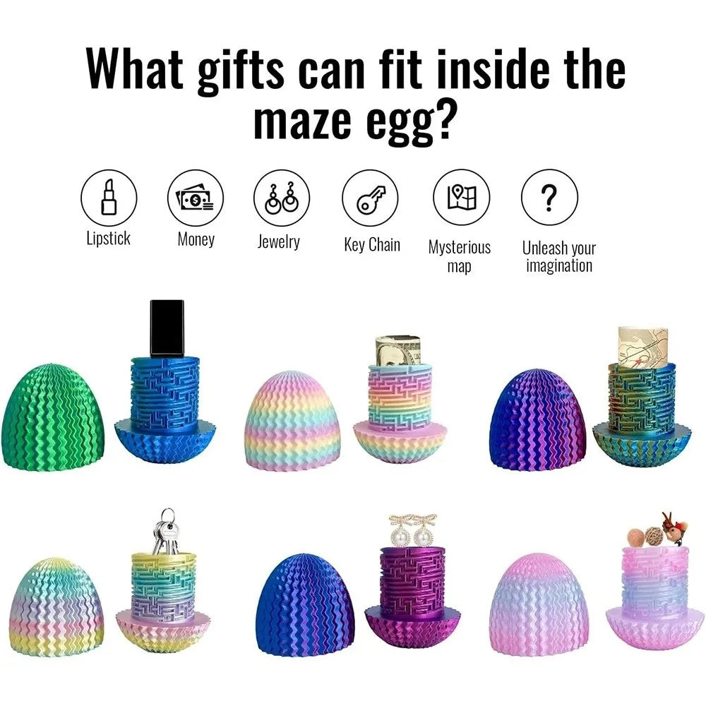 Reusable 3D Maze Puzzle Gift Box – Money & Surprise Holder Puzzle Gift Box Richie's