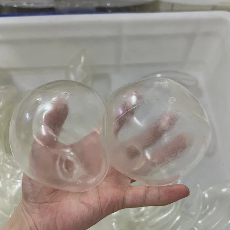 Transparent TPR Slow Rebound Sphere DIY Craft Ball 4/5/6cm Sensory Fidget Toy Richie's