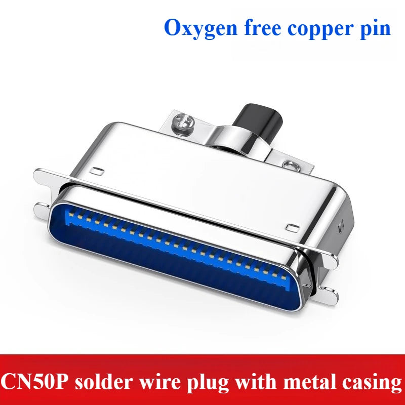 57 Series Centronics Connector CN14/24/36/50P Male Female Ribbon Cable Cable Connector Adapter Richie's CN50P Male
