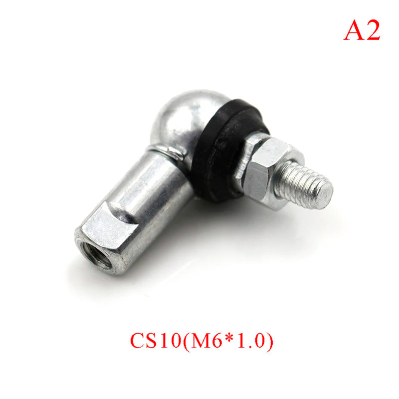 Carbon Steel Ball Head Joint Rod End Bearing M5 M6 M8 M10 Rod End Bearing Richie's M6x1.0