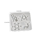 Christmas Silicone Mold – Snowflake & Elk Resin Craft Mould Silicone Craft Mold Richie's 02