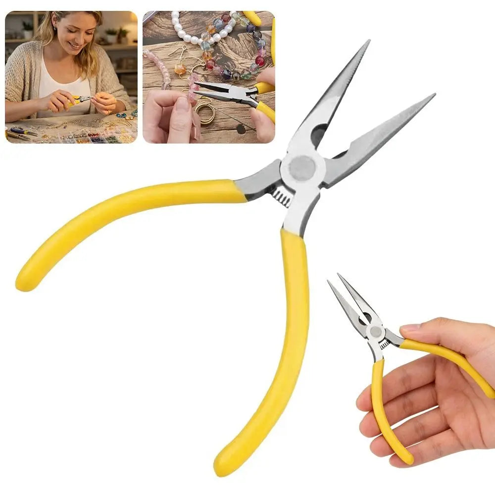 5-Inch Needle Nose Pliers – Precision Mini Jewelry Hand Tool Needle Nose Pliers Richie's