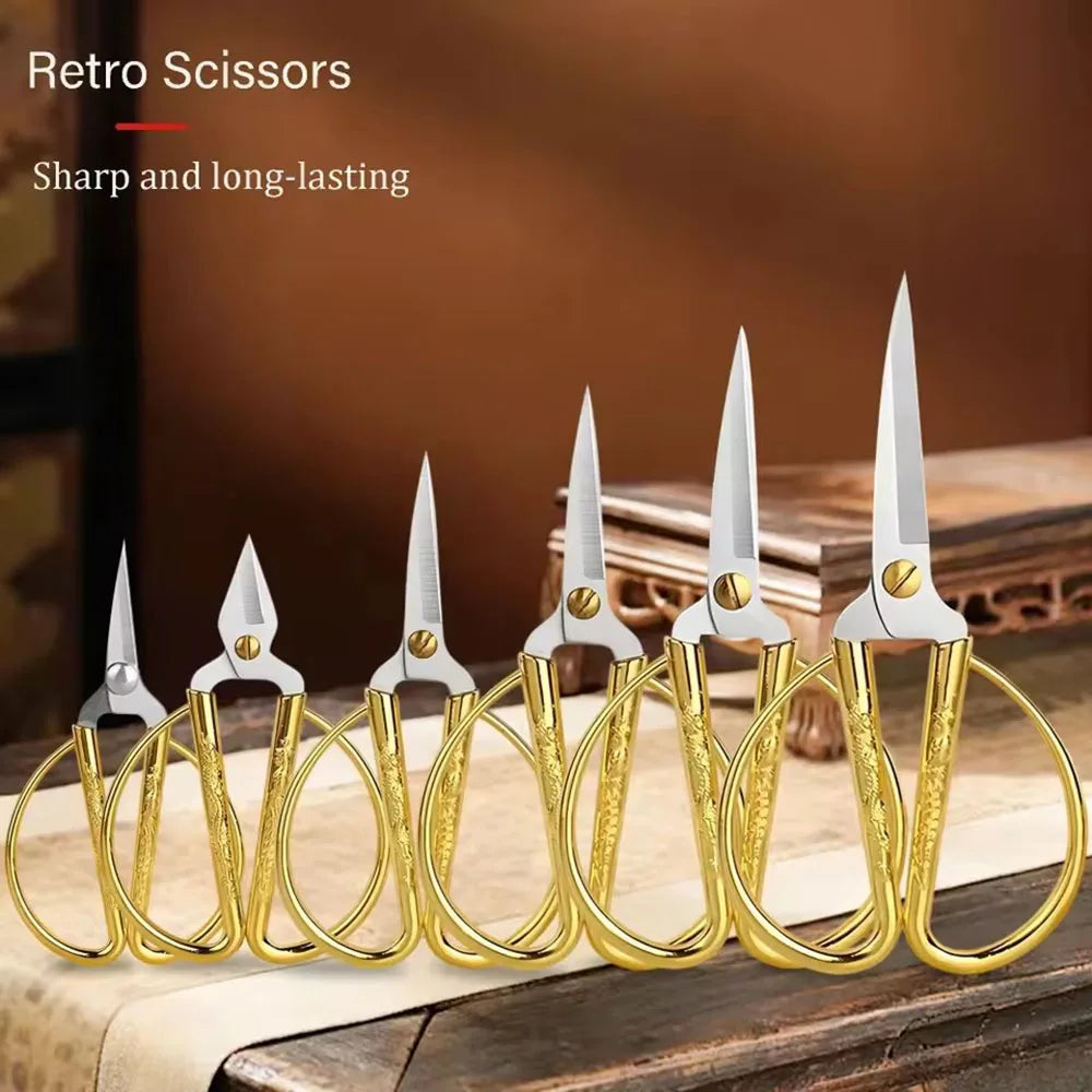 Mini Retro Stainless Steel Sewing Scissors – Embroidery & Fabric Sewing Scissors Richie's