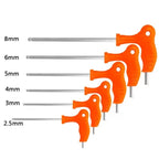 T-Handle Allen Wrench Set 2.5–14mm Metric Hex Keys | 9-Piece Hex Key Wrench Set Richie's