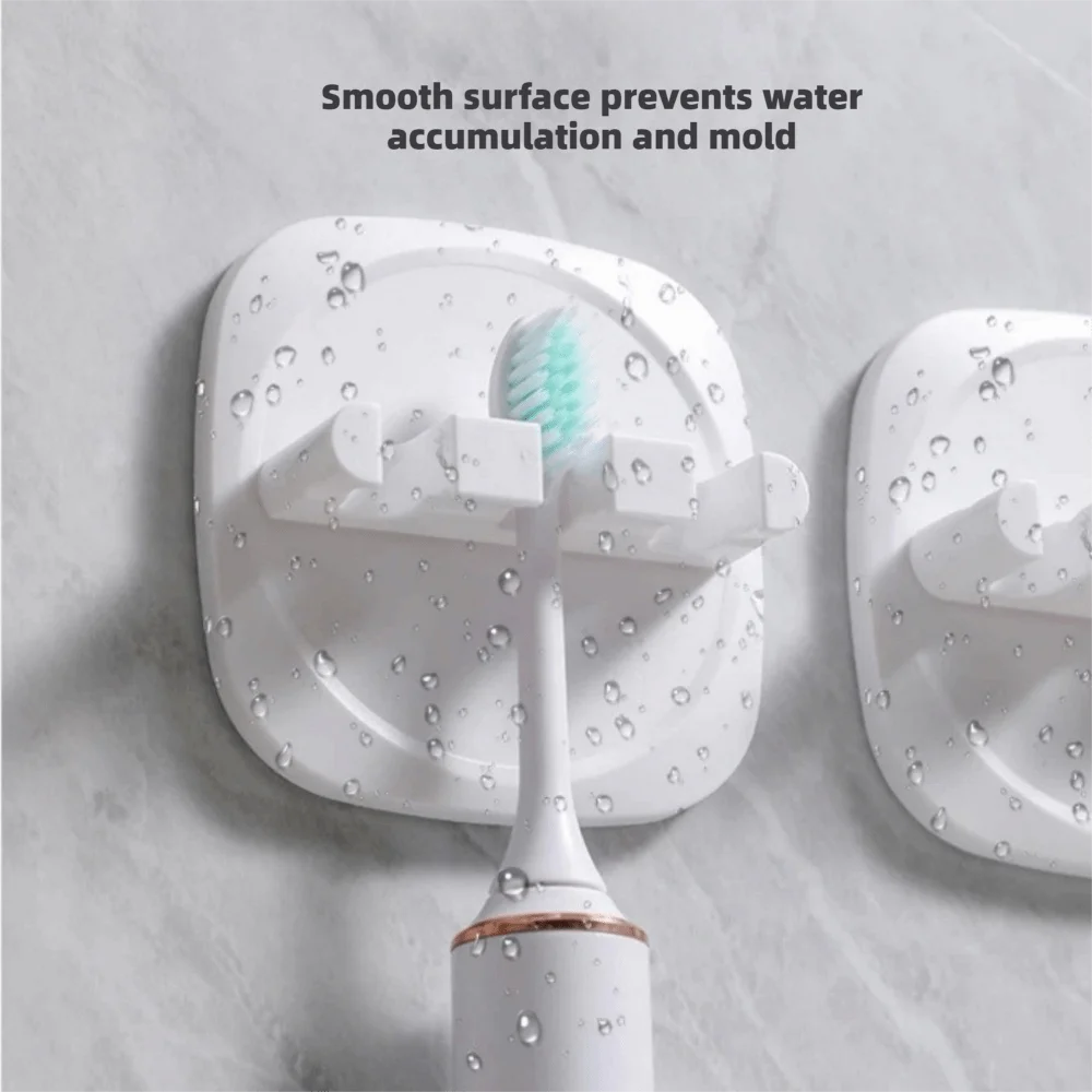 Wall Mounted Electric Toothbrush Head Holder Self-Adhesive Toothbrush Head Holder Richie's