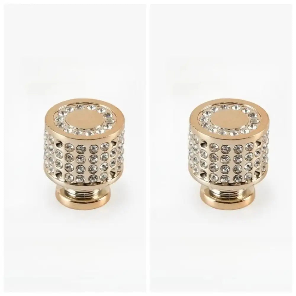 2PCS Rhinestone Crystal Drawer Pulls & Cabinet Door Handles Cabinet Drawer Pulls Richie's