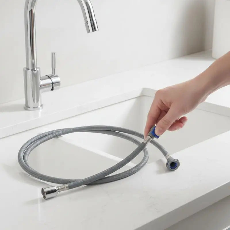 M8 Nylon Pull-Out Faucet Hose Quick Connect Kitchen Sink Faucet Replacement Hose Richie's