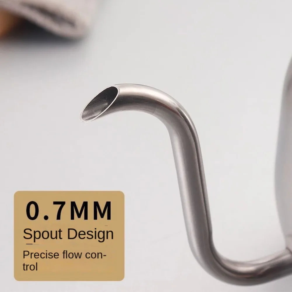 500ml Gooseneck Coffee Kettle – 304 Stainless Steel Thin Spout Gooseneck Coffee Kettle Richie's