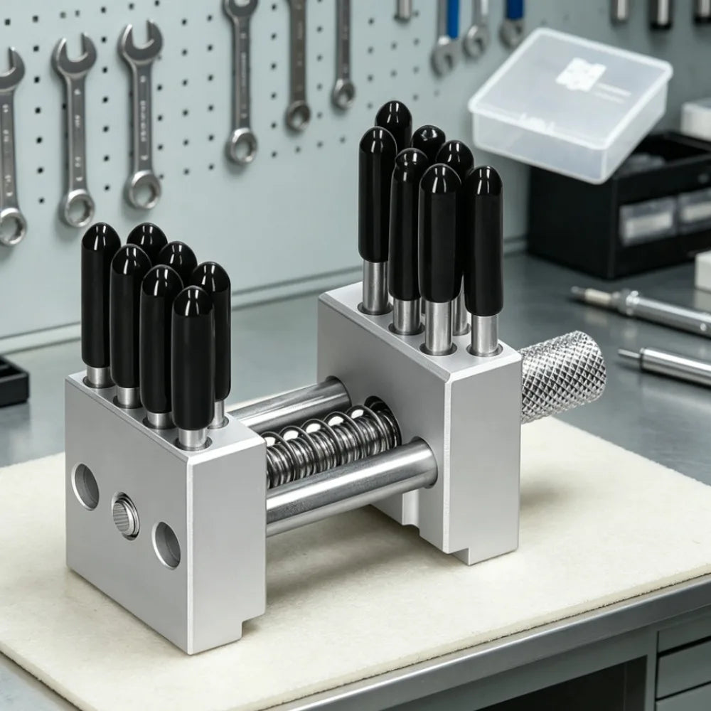 304 Stainless Steel Clamp Vise Fixture for DIY Crafts & Modeling Bench Vise Fixture Richie's