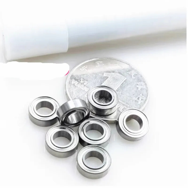 10pcs Miniature Ball Bearings MR52ZZ–MR105ZZ Metal Shield Miniature Ball Bearings Richie's Mr117zz 7x11x3mm