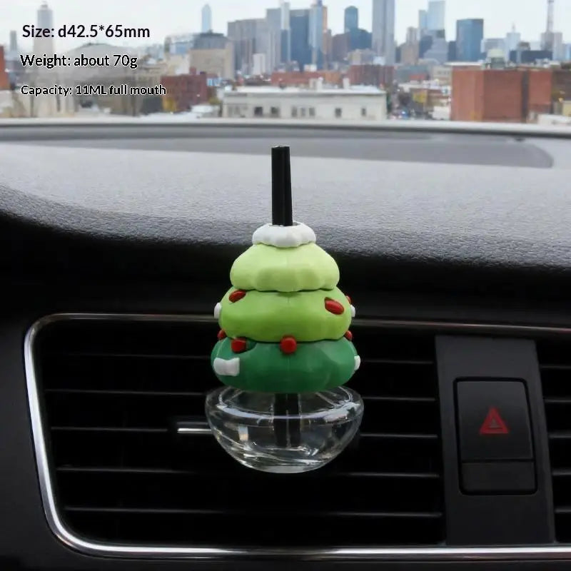 3D Christmas Car Air Freshener Refillable Diffuser Bottle Car Air Freshener Richie's A2