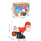Christmas Santa Claus Bubble Blower with Music & Light Bubble Blower Toy Richie's